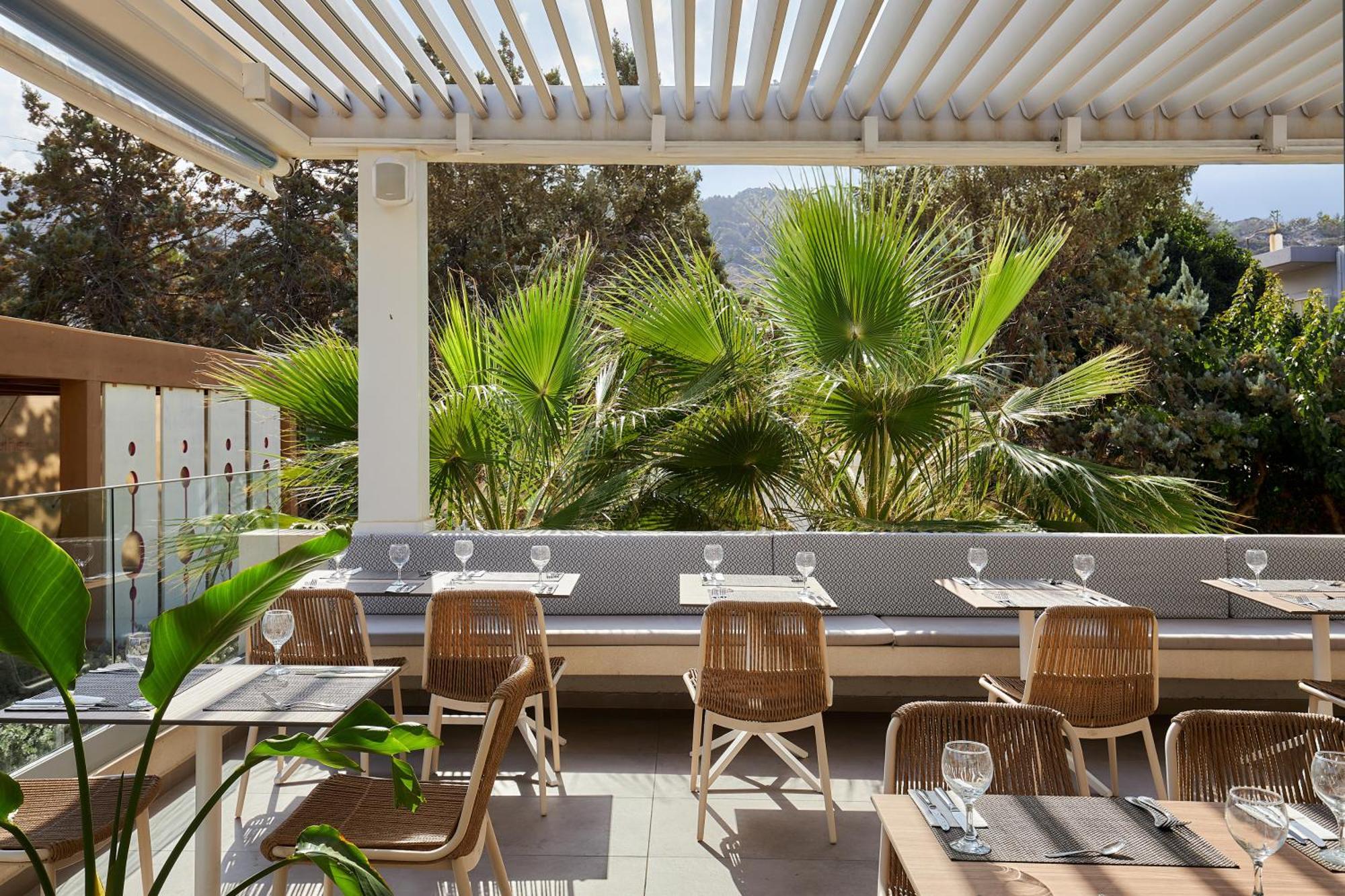 Kyknos Beach Hotel & Bungalows Malia Eksteriør bilde